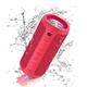 Ortizan Bluetooth Speaker, Portable Wireless Bluetooth Speakers With Led Light, Louder Volume & Enhanced Bass, IPX7 Waterproof, 30H Playtime, Durable Loud Speaker Bluetooth for Travel, Outdoor - Red