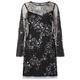 Monsoon Ladies Freyja Sequin Tunic Dress Womens Size 18 - Black