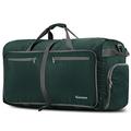 Gonex 100L Foldable Travel Duffel Bag, Over-Sized Luggage Travel Duffle (DarkGreen)