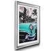 Mercury Row® Vintage Cruise - Picture Frame Photograph Paper in Black/Blue/White | 42.5 H x 30.5 W x 1.5 D in | Wayfair