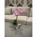 Primrue Orchid Floral Arrangement in Pot Polysilk | 22 H x 18 W x 9 D in | Wayfair DEC9070DA45D48A4B4454C15D6826ABD