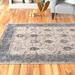 Blue/White 114 x 79 x 0.35 in Area Rug - Andover Mills™ Allie Oriental Hand Tufted Blue/Beige Area Rug Polyester | 114 H x 79 W x 0.35 D in | Wayfair