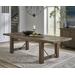 Autumn Solid Wood Extending Dining Table in Flink Oak - Modus 8FJ861