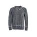 J America JA8920 Adult Vintage Zen Crewneck Sweatshirt in Dark Smoke size Small | Cotton/Polyester Blend 8920