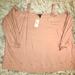 Jessica Simpson Tops | Jessica Simpson Cold Shoulder Blouse 2x | Color: Pink | Size: 2x