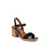 Women's Rose Sandal by Naturalizer in Black Leather (Size 11 M)