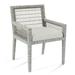 Braxton Culler Pine Isle Arm Chair Upholstered/Wicker/Rattan/Fabric in Brown | 36 H x 23 W x 24 D in | Wayfair 1023-029/0239-84/BISQUE