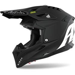 Airoh Aviator 3 Color Motocross Helm, schwarz, Größe XL