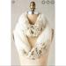 Anthropologie Accessories | New Anthropologie Villarica Infinity Scarf | Color: Cream | Size: Os