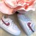 Nike Shoes | Baby Girl Custom Swarovski Air Force 1 Nike | Color: White | Size: 2bb