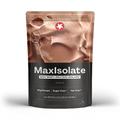 MaxiNutrition 100% Whey Protein Isolate Schokolade, 1 kg - Premium-Molkenproteinisolat-Proteinpulver mit 87% Eiweiß, 33 Shakes à 25g Eiweiß, mit Kakaopulver, ohne künstliche Aromen, viele BCAAs