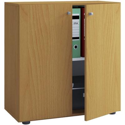 VCM Aktenschrank »Lona« 2 OH breit braun, 70x74x40 cm Image