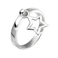 Elli - Stern Anhänger 925 Sterling Silber Geschenkidee Ringe Damen