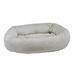 Bowsers Aspen Doughnut Polyester/Synthetic Material in Brown/White | 6 H x 22 W x 16 D in | Wayfair 16060