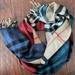 Burberry Accessories | Burberry Cashmere Scarf | Color: Blue/Green/Red | Size: Os