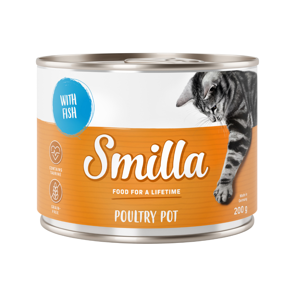 6x200g volaille, poisson Smilla - Nourriture pour Chat