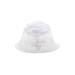 Oriental Trading Company Bucket Hat: White Solid Accessories - Kids Girl's Size 3