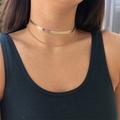 Urban Outfitters Jewelry | Layered Fishtail Arrow Choker | Color: Gold/Red/Silver | Size: Os