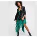 Free People Dresses | Free People Dark Fairy Velvet & Lace Midi | Color: Green | Size: 2