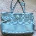 Coach Bags | Coach Hand Bag | Color: Blue/Gray | Size: Os