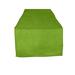 Latitude Run® Iona-Lilly Solid Color Table Runner Polyester in Green | 12 D in | Wayfair 713852C6B84246F0A70A2EEFD8B34D29
