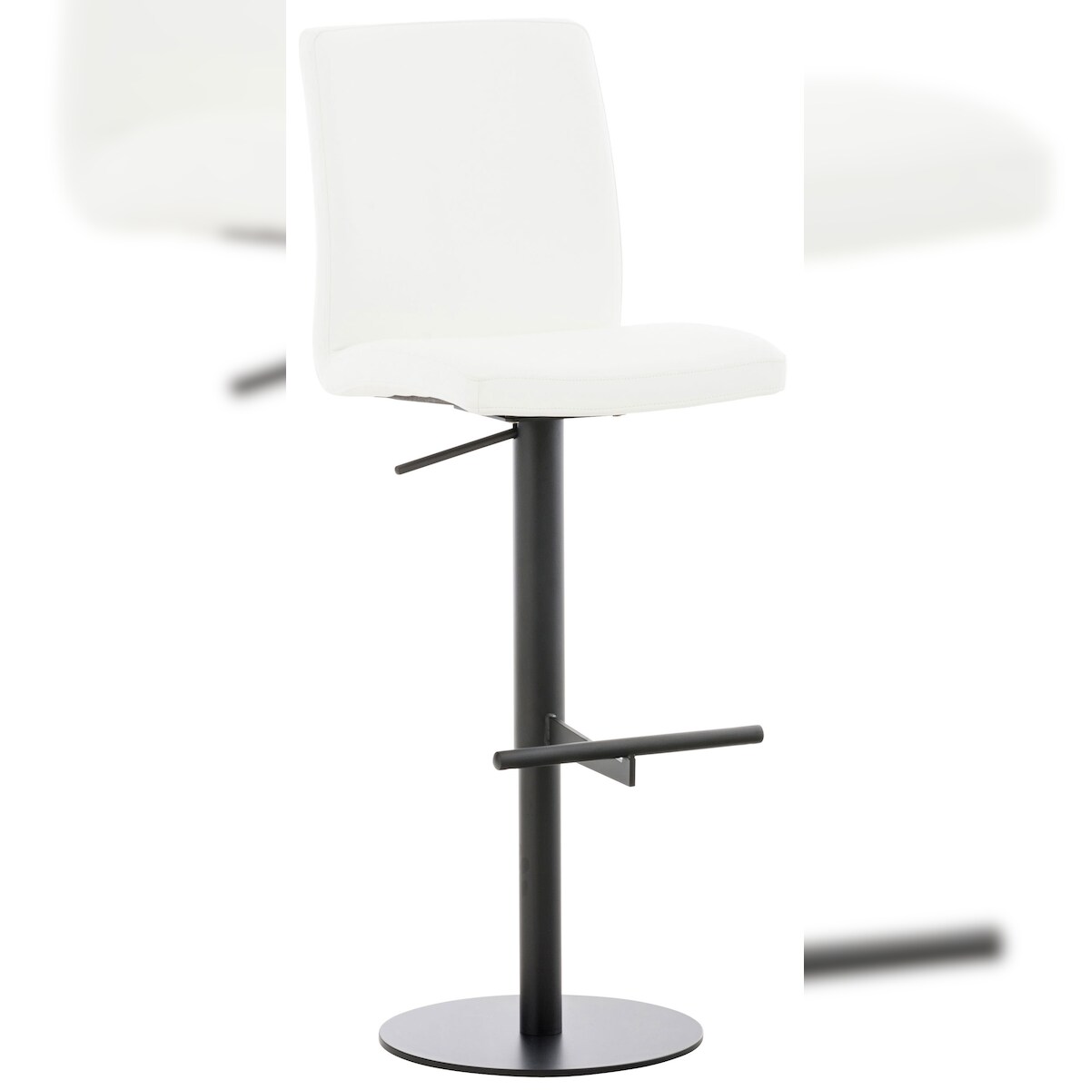 CLP Barhocker Cadiz Kunstlederbezug schwarz/weiß