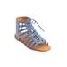 Extra Wide Width Women's The Renata Sandal by Comfortview in Chambray Blue (Size 7 WW)