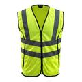 Mascot Wingate Hi-Vis Traffic Vest 50145-977 - Safe Supreme Mens L Hi-Vis Yellow