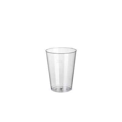 Starpak 50 Trinkbecher, PS 0,2 l Ø 7,5 cm · 9,7 cm glasklar