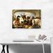 ARTCANVAS A Group of Animals Geneva 1851 by Edwin Henry Landseer - Wrapped Canvas Print Canvas in Black/White/Yellow | Wayfair LANDSE1-1S-26x18