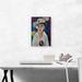 ARTCANVAS Portrait D'erna Schilling 1913 by Ernst Ludwig Kirchner - Wrapped Canvas Print Canvas in Blue/White | 18 H x 12 W x 1.5 D in | Wayfair