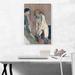 ARTCANVAS Femme Tirant Son Bas 1894 by Henri De Toulouse-Lautrec - Wrapped Canvas Print Canvas in Brown | 26 H x 18 W x 1.5 D in | Wayfair