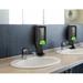 Alpine Industries Wall Mount Automatic Gel Hand Soap Dispenser | 45 H x 6 W x 4.48 D in | Wayfair 430-L-S-BLK