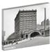 Ebern Designs Union Station, Historic Pittsburgh - Wrapped Canvas Photograph Print Canvas, in Black/White | 20 H x 24 W x 1.5 D in | Wayfair