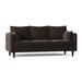 Union Rustic Kaveen 83" Round Arm Sofa Polyester in Gray/Brown | 37 H x 83 W x 36 D in | Wayfair DB704B95C6EA435C855EAED1DA6D5E63