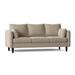 Union Rustic Kaveen 83" Round Arm Sofa Polyester in Gray | 37 H x 83 W x 36 D in | Wayfair 9A50D1C5A6274408B4589A95061A5D88