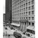 Ebern Designs Marshall Field & Co, Historic Chicago - Wrapped Canvas Photograph Print Metal in Black/White | 40 H x 30 W x 1.5 D in | Wayfair