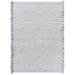 White 24 x 0.01 in Indoor/Outdoor Area Rug - Joss & Main Hinton Hand-Woven Flatweave Light Gray Indoor/Outdoor Use Area Rug Recycled P.E.T, | Wayfair