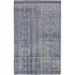 White 24 x 0.39 in Area Rug - Mistana™ Blaine Oriental Hand Knotted Blue Area Rug Viscose, Wool | 24 W x 0.39 D in | Wayfair