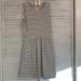 J. Crew Dresses | J Crew Black And White Stripe Sleeveless Dress | Color: Black/White | Size: M