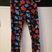 Lularoe Pants & Jumpsuits | Lularoe Leggings | Color: Black/Pink | Size: 4