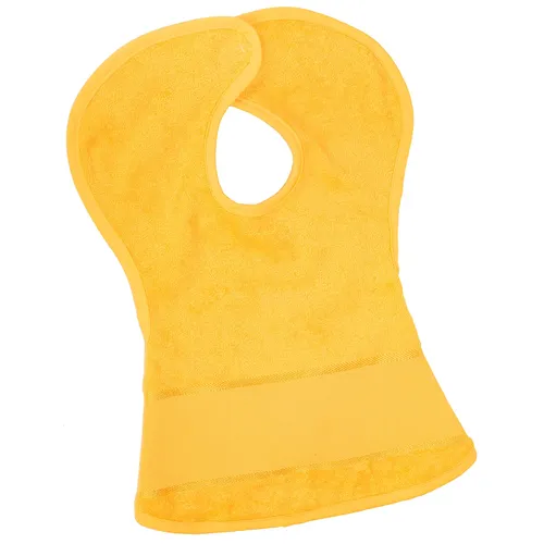 buttinette Bavoir à broder, jaune