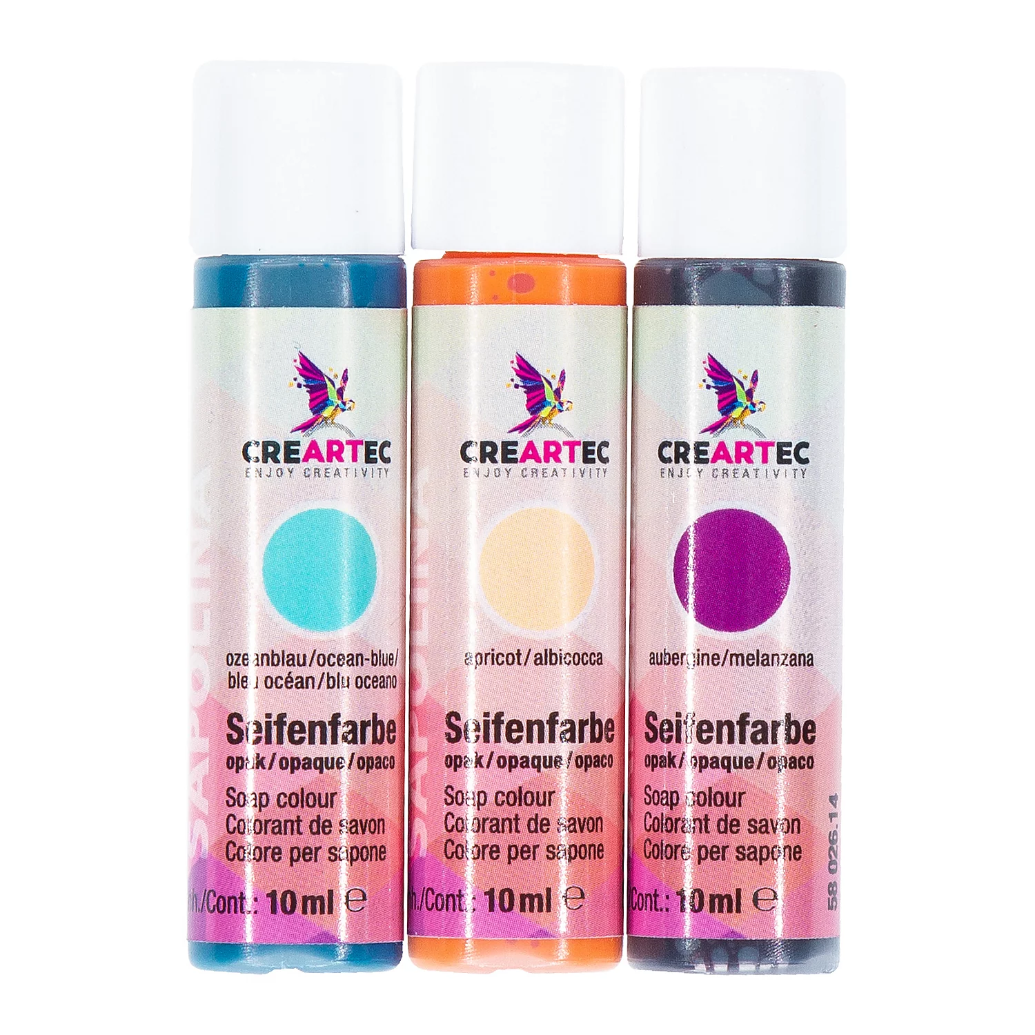 Lot de colorants pour savon "été