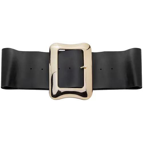 Ceinture ""Père Noël"", noir/doré