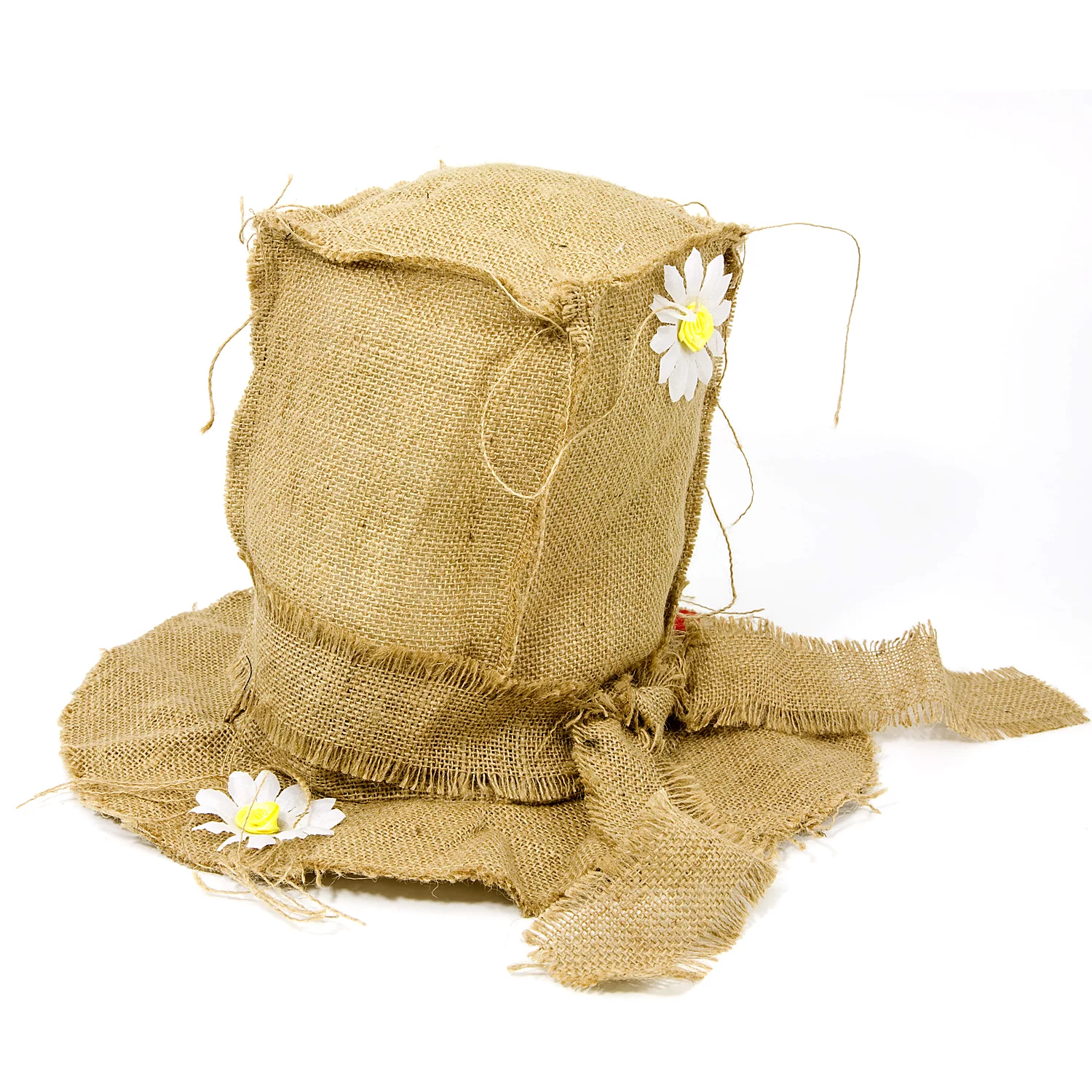 Chapeau en toile de jute