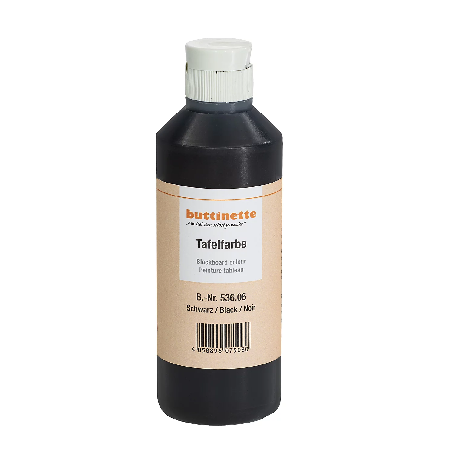 buttinette Peinture pour tableau, noir, 250 ml