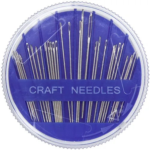 buttinette Aiguilles à coudre, 0,7 - 1,1 mm, longueur : 31 - 51 mm, contenu : 30 pièces