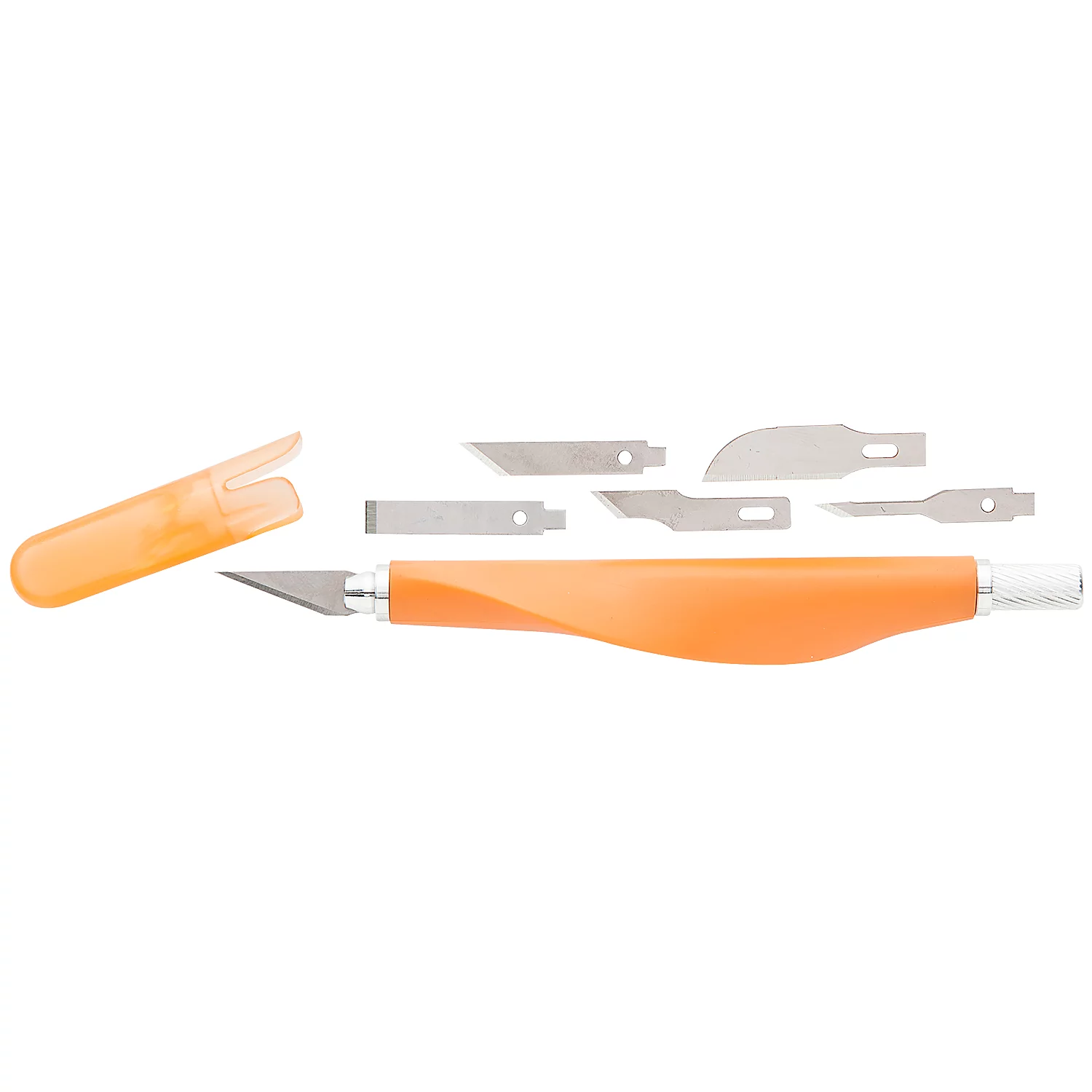 buttinette Kit couteau de précision, 1 manche et 6 lames