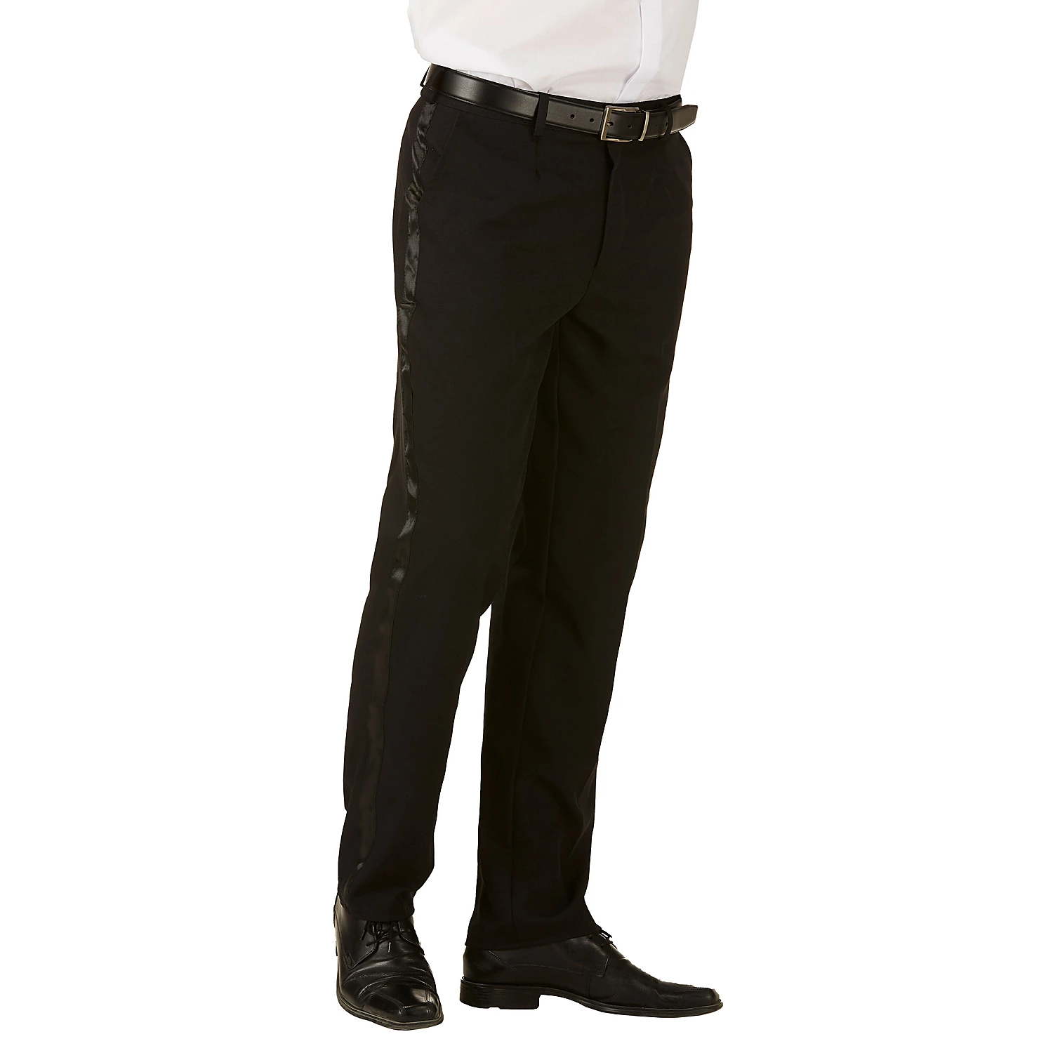 Pantalon de costume pour hommes, noir
