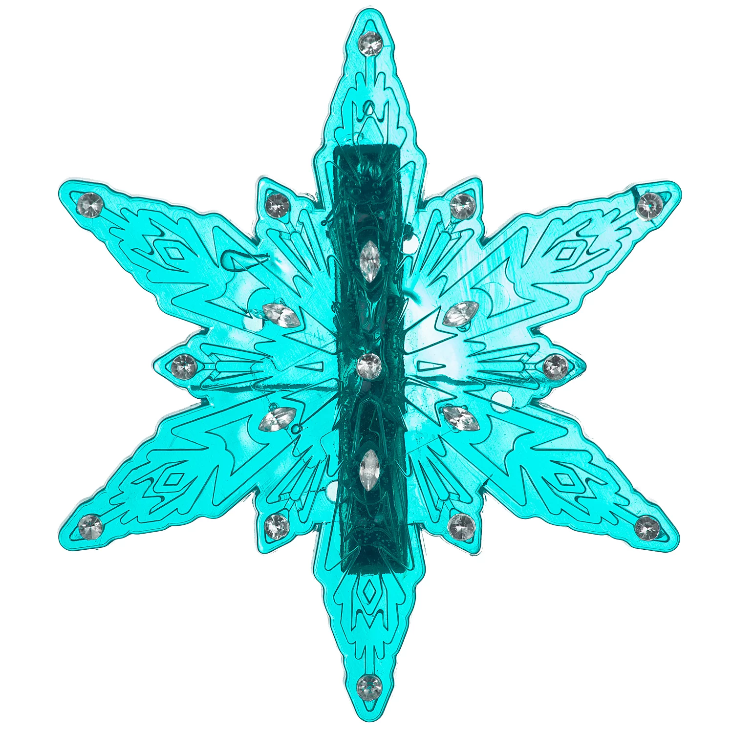 Pince à cheveux "flocon